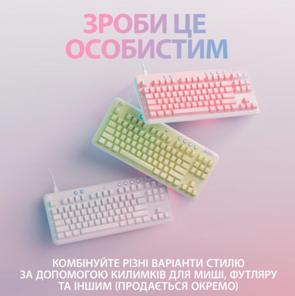 Клавіатура Logitech G713 Gaming Tactile White (920-010422)