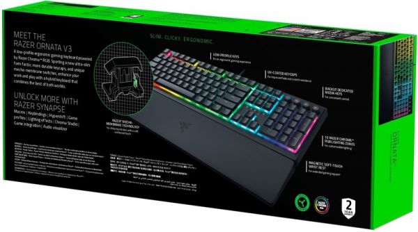 Клавіатура Razer Ornata V3 (RZ03-04460800-R3R1)