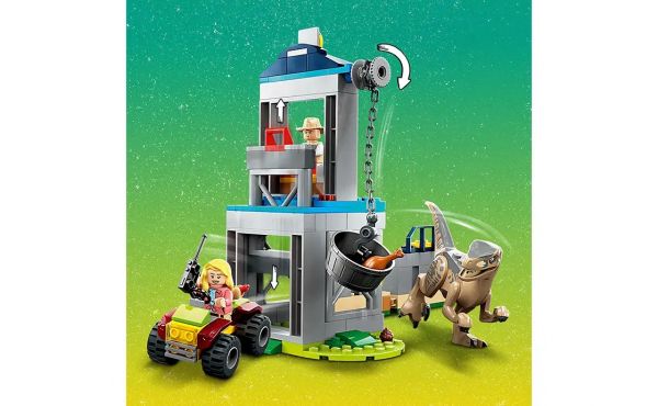 Блоковий конструктор LEGO Jurassic World Втеча велоцираптора (76957)