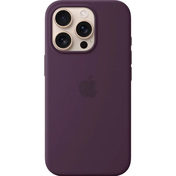 Чехол iPhone 16 Pro Silicone Case with MagSafe /plum/