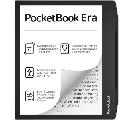 Електронна книга PocketBook 700 Stardust Silver (PB700-U-16-WW)