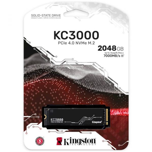 SSD накопичувач Kingston KC3000 2048 GB (SKC3000D/2048G)