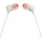 Наушники вкладыши JBL TUNE 110 White (JBLT110WHT)