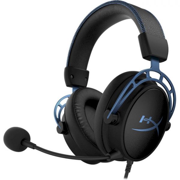 Комп'ютерна гарнітура HyperX Cloud Alpha S Blue (HX-HSCAS-BL/ 4P5L3AA)