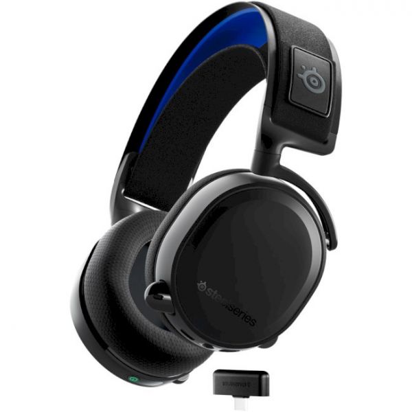 Комп'ютерна гарнітура SteelSeries Arctis 7+ Black (61470)