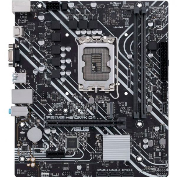 Материнська плата Asus Prime H610M-K D4