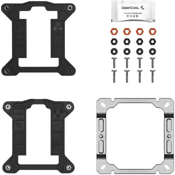 Повітряне охолодження Deepcool AG400 LED (R-AG400-BKLNMC-G-1)