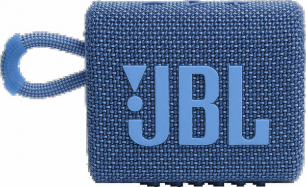 Портативна акустика JBL Go 3 Eco Blue (JBLGO3ECOBLU)