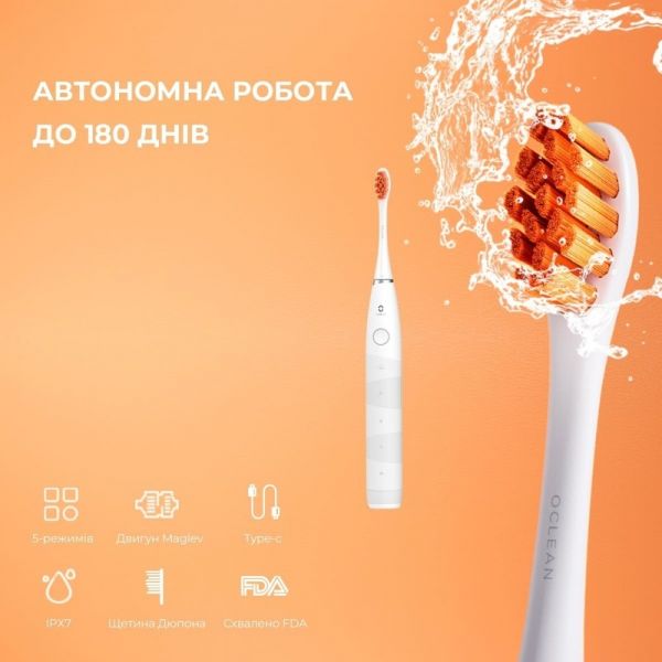 Електрична зубна щітка Oclean Flow S Sonic Electric Toothbrush White (6970810552959)