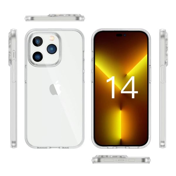 Чехол Mutural Qintou series TPU Case for iPhone 14 Pro Transparant