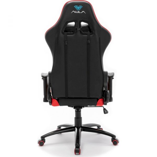 Крісло для геймерів Aula F1029 Gaming Chair Black/Red (6948391286181)