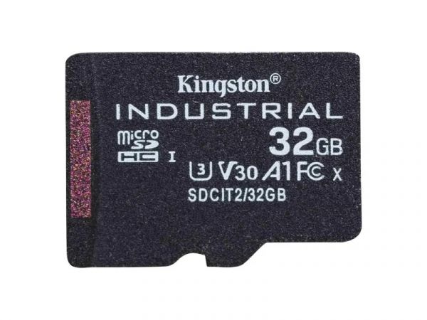 Карта пам'яті micro SDHC 32GB Kingston UHS-I Industrial (SDCIT/32GB)