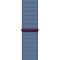Apple Watch Series 9 GPS 41mm Starlight Aluminum Case w. Winter Blue Sport Loop (MR9K3)