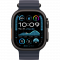 Apple Watch Ultra 2 GPS + Cellular 49mm Black Titanium Case with Navy Ocean Band (MYPA3)