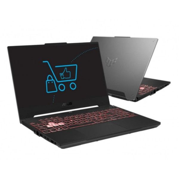 Ноутбук ASUS TUF Gaming A15 FA507RR Mecha Gray (FA507RR-HN036)