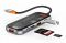 USB-хаб WIWU Cyber HUB 5 in1 USB 3.0*3 . TF . SD card reader 005 Space Gray