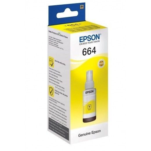 Чорнило Epson (C13T66444A) для L100/L200 (Yellow) 70 г