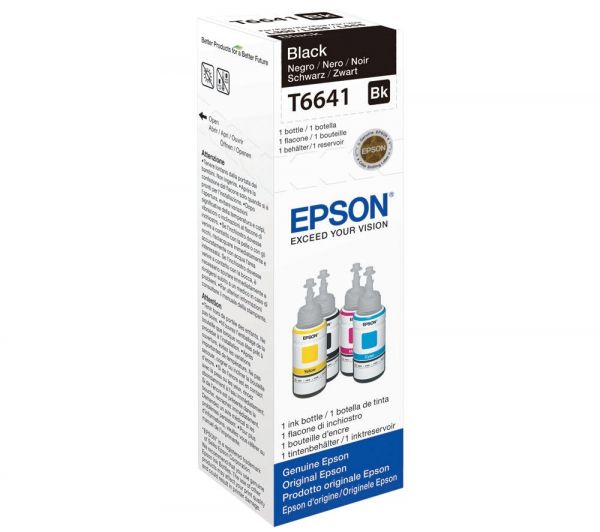 Чорнило Epson (C13T66414A) для L200 (Black) 70 г