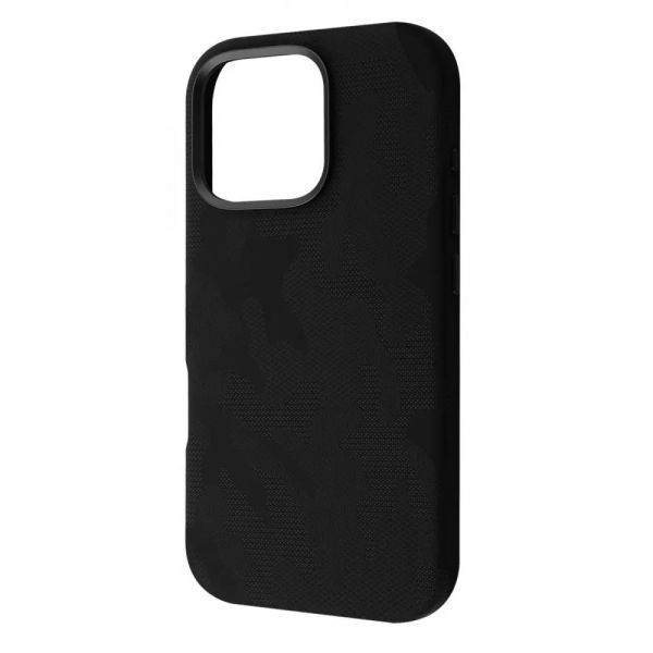 Чохол WAVE Khaki Case with Magnetic Ring iPhone 16 (black)