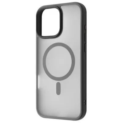 Чохол WAVE Matte Insane Case with Magnetic Ring iPhone 16 Pro (gray)