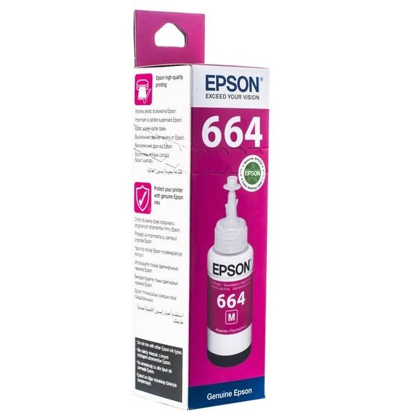 Чорнило Epson (C13T66434A) для L100/L200 (Magenta) 70 г