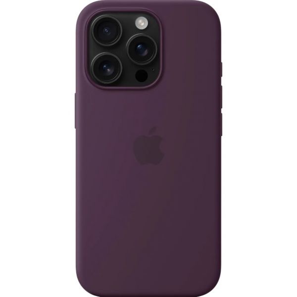 Чехол iPhone 16 Pro Silicone Case with MagSafe /plum/