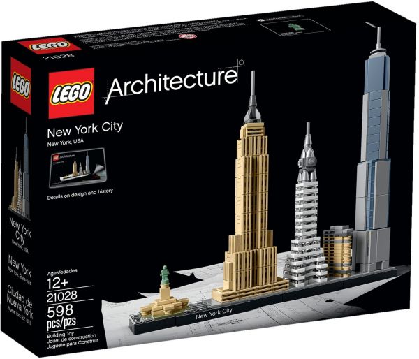 3d конструктор LEGO Architecture Нью-Йорк (21028)