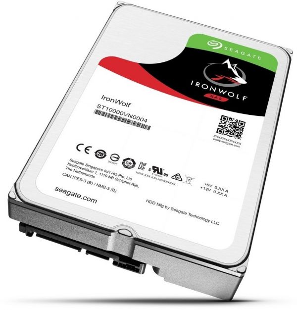 Накопичувач HDD SATA 8.0TB Seagate IronWolf NAS 7200rpm 256MB (ST8000VN004)