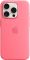 Чехол Apple Silicone Case with Animation & MagSafe iPhone 15 Pro (1:1 original)  Pink