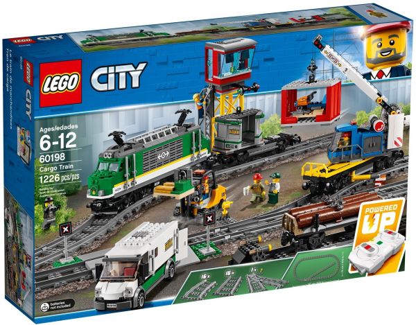 Блоковий конструктор LEGO City Вантажний потяг (60198)