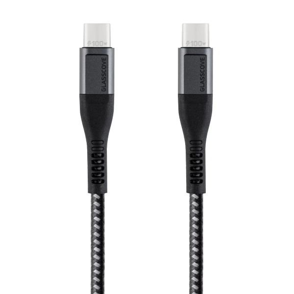 Кабель Glasscove SOLID Type-C - Type-C 100w 5A 2m (GS-100CC)
