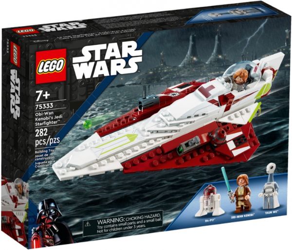 Блоковий конструктор LEGO Star Wars Obi-Wan Kenobi’s Jedi Starfighter (75333)