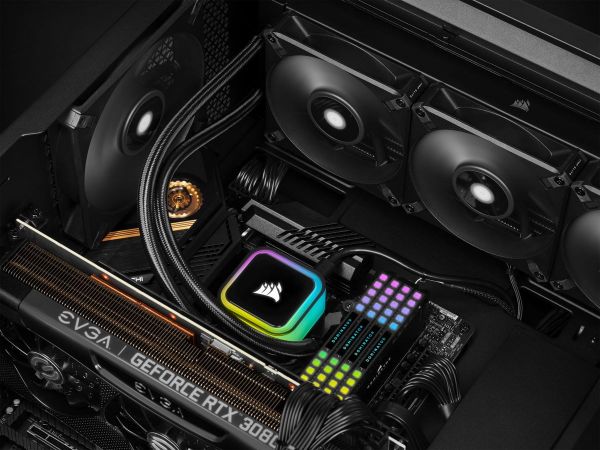 Водяне охолодження Corsair iCUE H100i Elite RGB Liquid CPU Cooler (CW-9060058-WW)