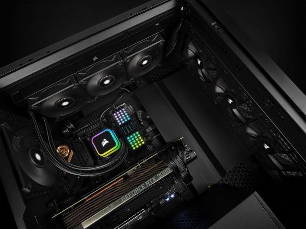 Водяне охолодження Corsair iCUE H100i Elite RGB Liquid CPU Cooler (CW-9060058-WW)