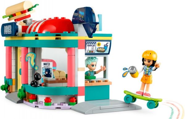 Блоковий конструктор LEGO Friends Хартлейк Сіті: ресторанчик у центрі міста (41728)