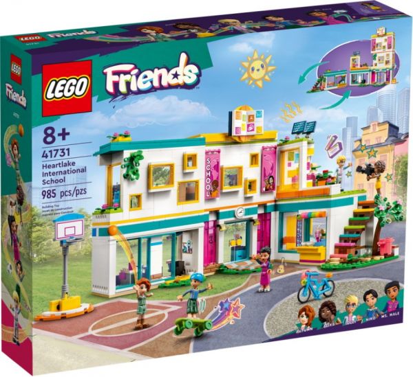 Блоковий конструктор LEGO Friends Хартлейк-Сіті: міжнародна школа (41731)