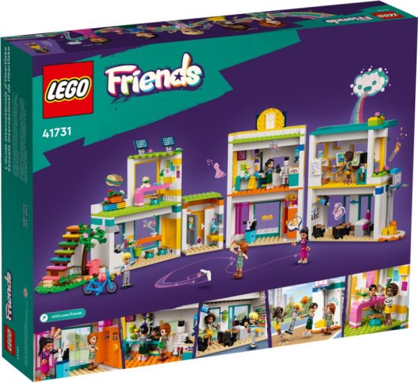 Блоковий конструктор LEGO Friends Хартлейк-Сіті: міжнародна школа (41731)