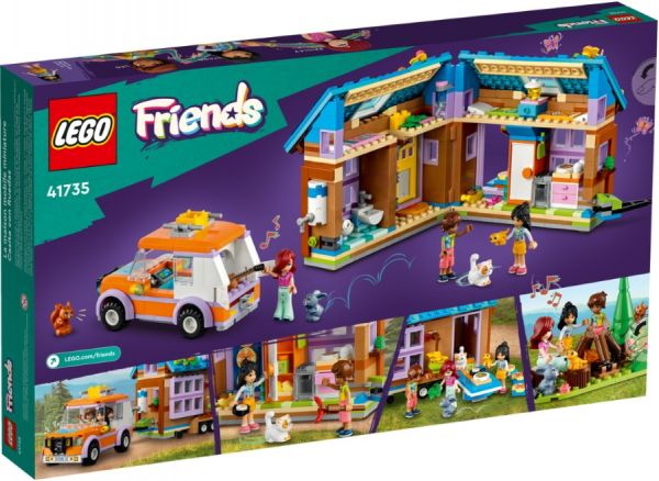 Блоковий конструктор LEGO Friends Крихітний мобільний будиночок (41735)