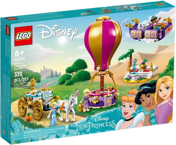 Блоковий конструктор LEGO Disney Princess Зачарована подорож принцеси (43216)