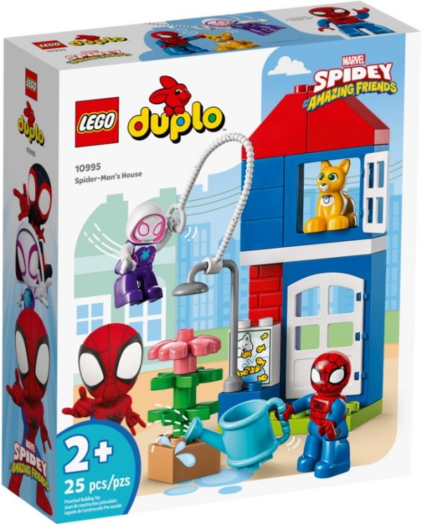 Блоковий конструктор LEGO DUPLO Super Heroes Дім Людини-Павука (10995)