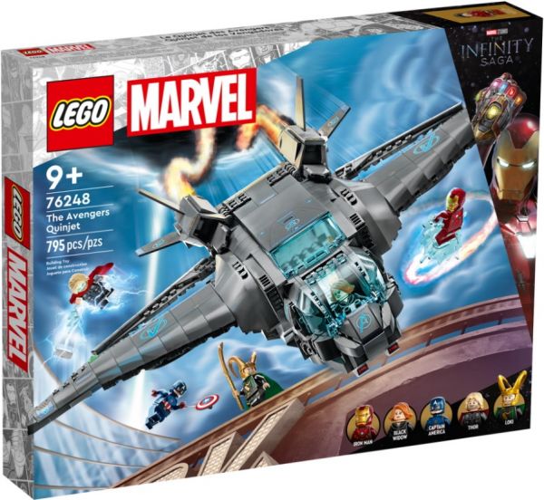 Блоковий конструктор LEGO Super Heroes Квінджет Месників (76248)