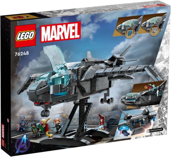 Блоковий конструктор LEGO Super Heroes Квінджет Месників (76248)