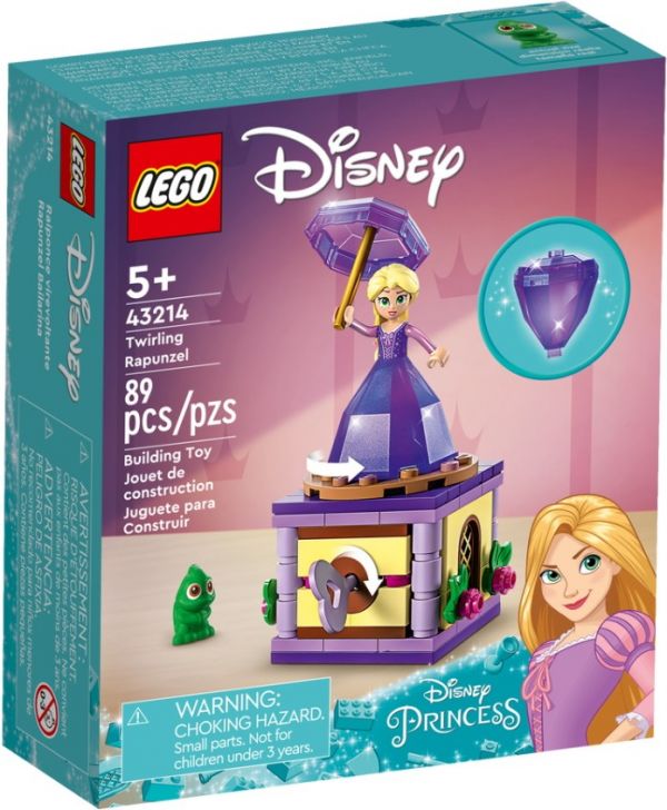 Блоковий конструктор LEGO Disney Princess Рапунцель, що обертається (43214)