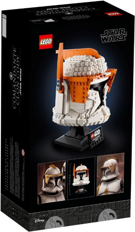 Блоковий конструктор LEGO Star Wars Шолом командора клонів Коді (75350)