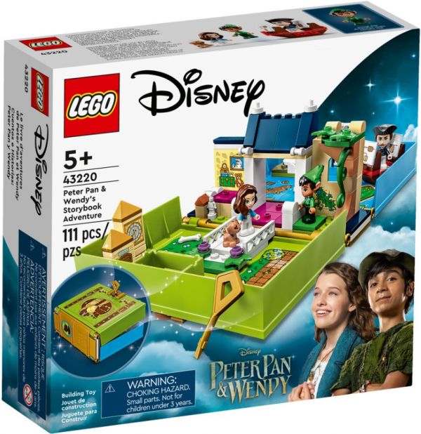 Блоковий конструктор LEGO Disney Classic Книга пригод Пітера Піна та Венді (43220)