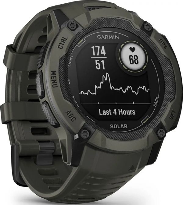 Смарт-годинник Garmin Instinct 2X Solar Graphite (010-02805-10/00/24)