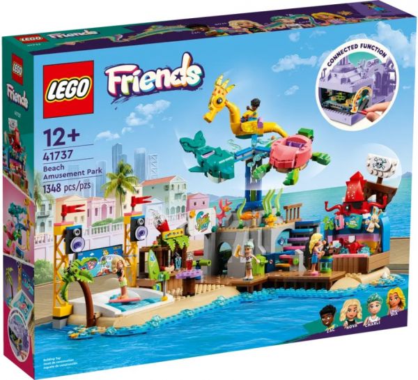 Блоковий конструктор LEGO Friends Пляжний парк розваг (41737)