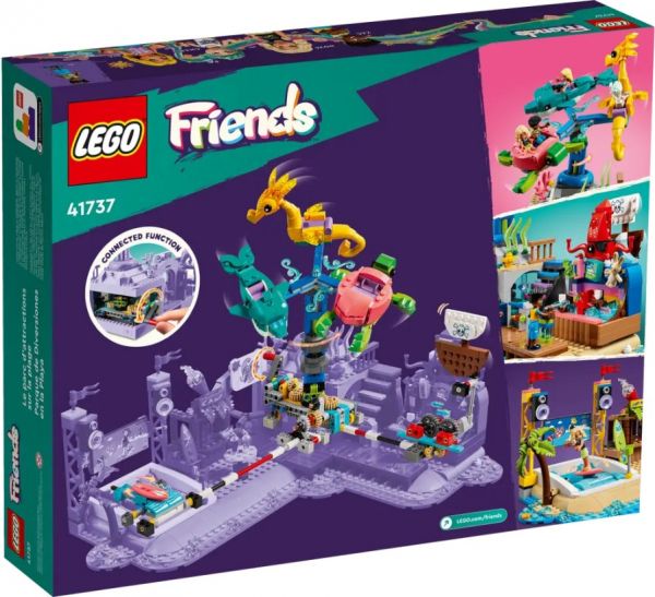 Блоковий конструктор LEGO Friends Пляжний парк розваг (41737)