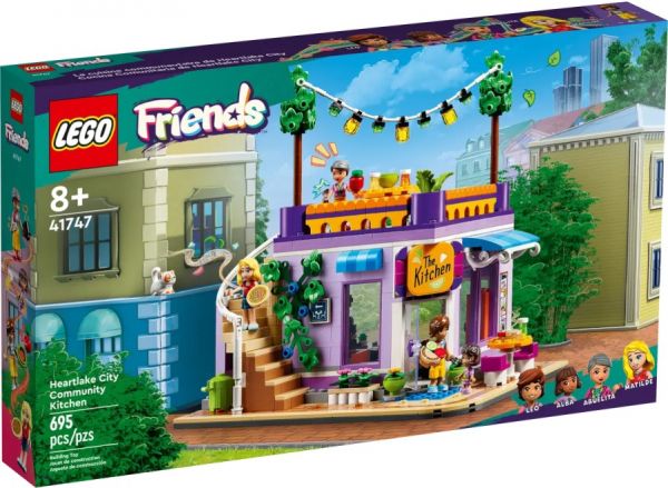 Блоковий конструктор LEGO Friends Хартлейк-Сіті. Громадська кухня (41747)