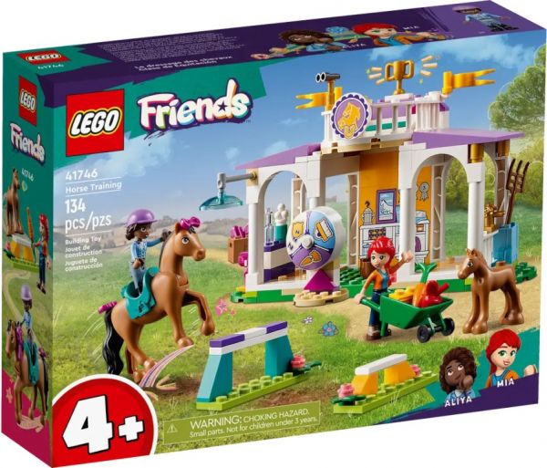 Блоковий конструктор LEGO Friends Тренування коня (41746)